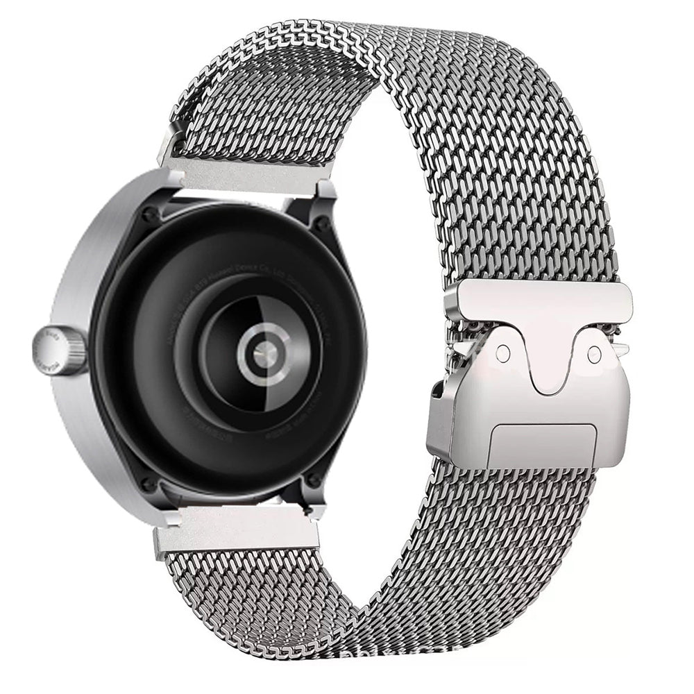 Huawei Honor Magic 2 46mm Zore KRD-100 22mm Titanyum Hasır Kordon Titanyum-Gümüş