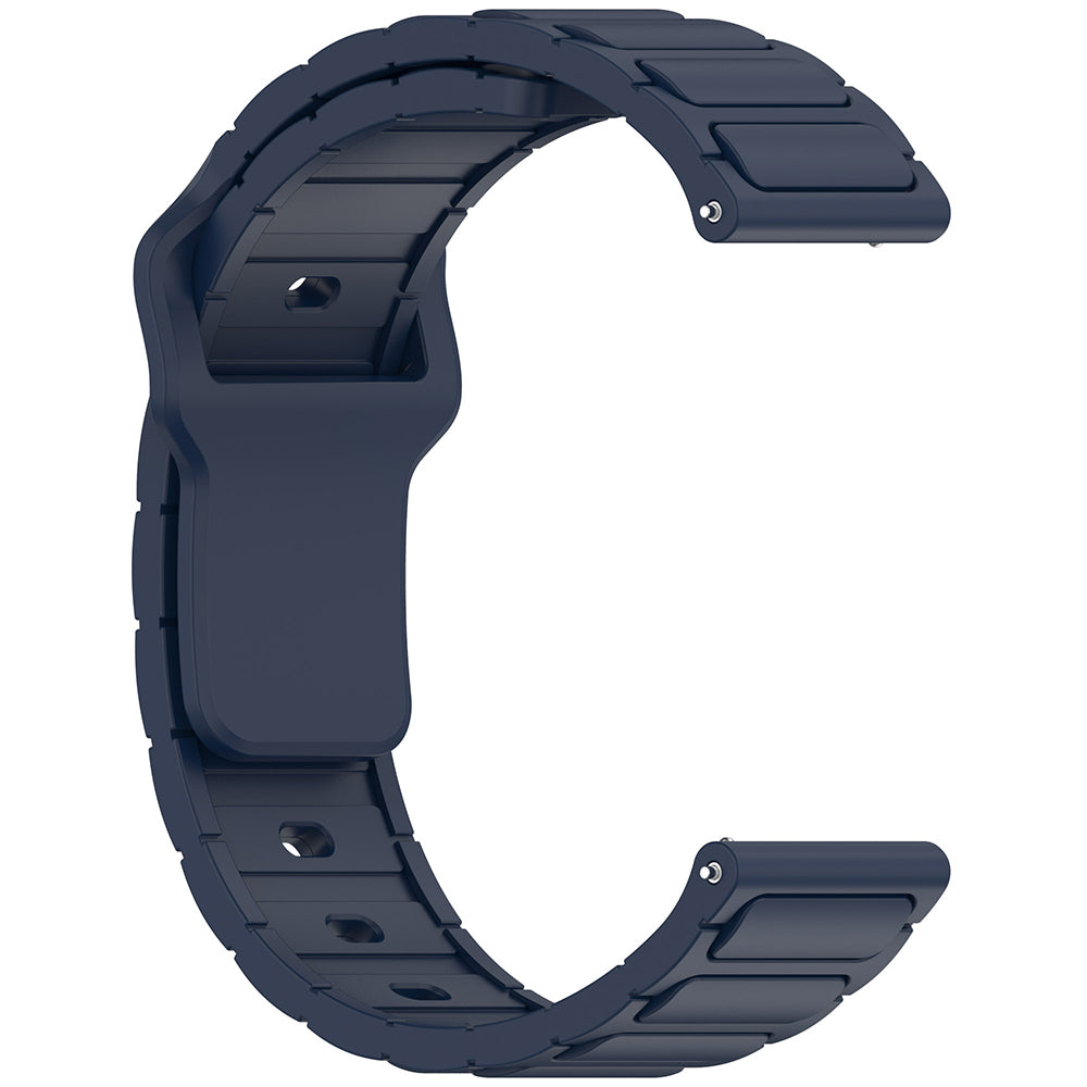 Huawei Honor Magic 2 46mm Zore KRD-132 22mm Silikon Kordon Strap Kayış Koyu Yeşil