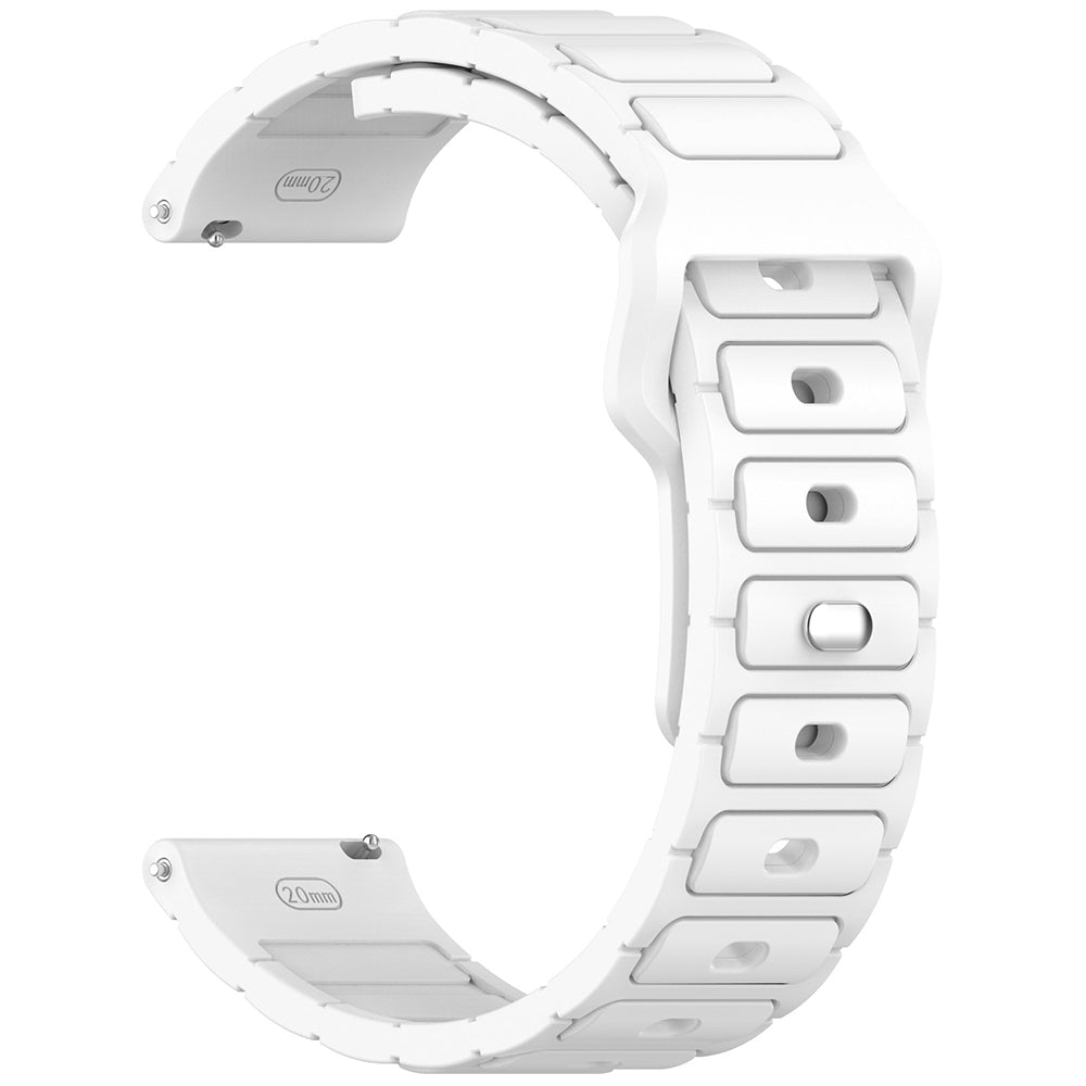 Huawei Honor Magic 2 46mm Zore KRD-132 22mm Silikon Kordon Strap Kayış Beyaz