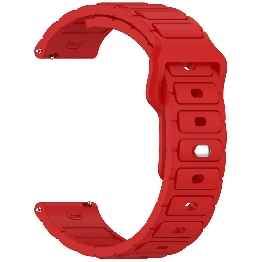 Huawei Honor Magic 2 46mm Zore KRD-132 22mm Silikon Kordon Strap Kayış Beyaz
