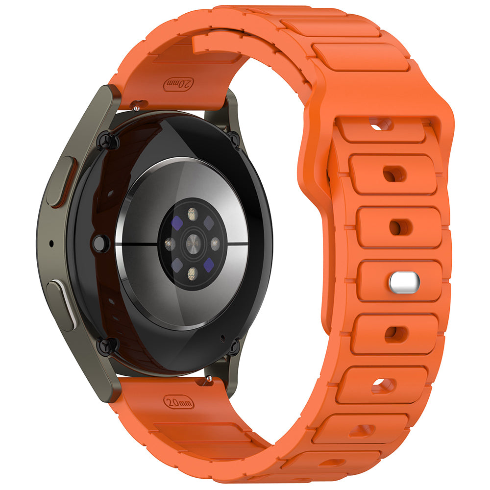 Huawei Honor Magic 2 46mm Zore KRD-132 22mm Silikon Kordon Strap Kayış Turuncu