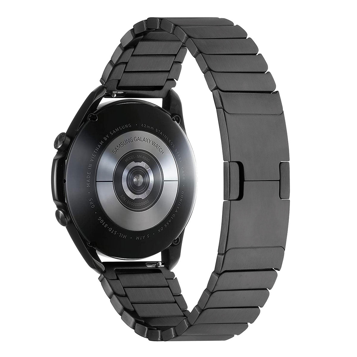 Huawei Honor Magic 2 46mm Zore KRD-82 22mm Metal Kordon Siyah
