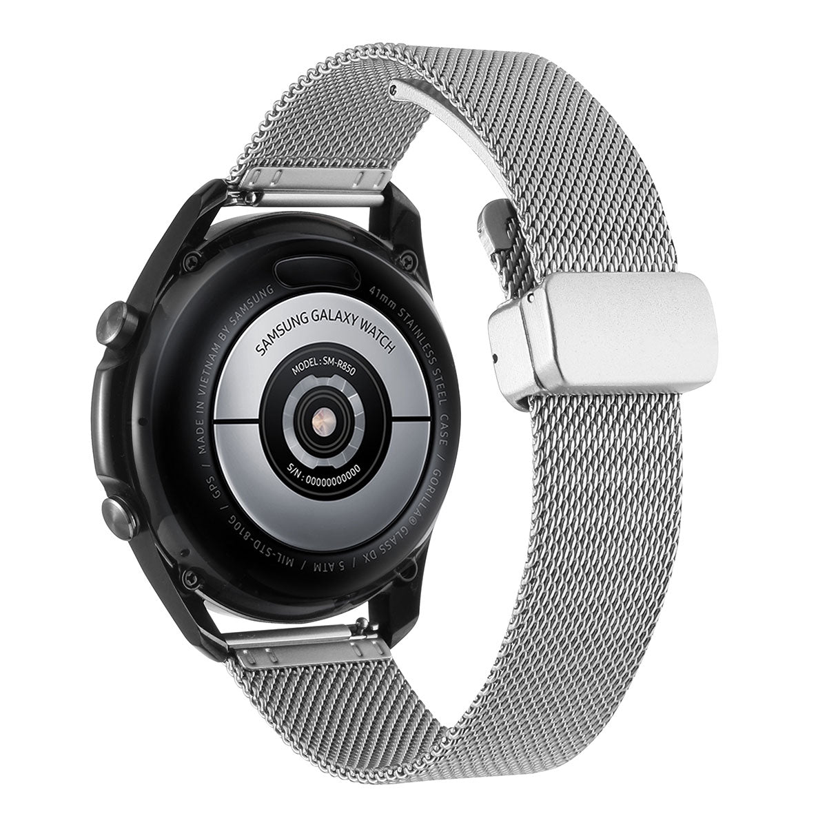 Huawei Honor Magic 2 46mm Zore KRD-85 22mm Metal Kordon Siyah