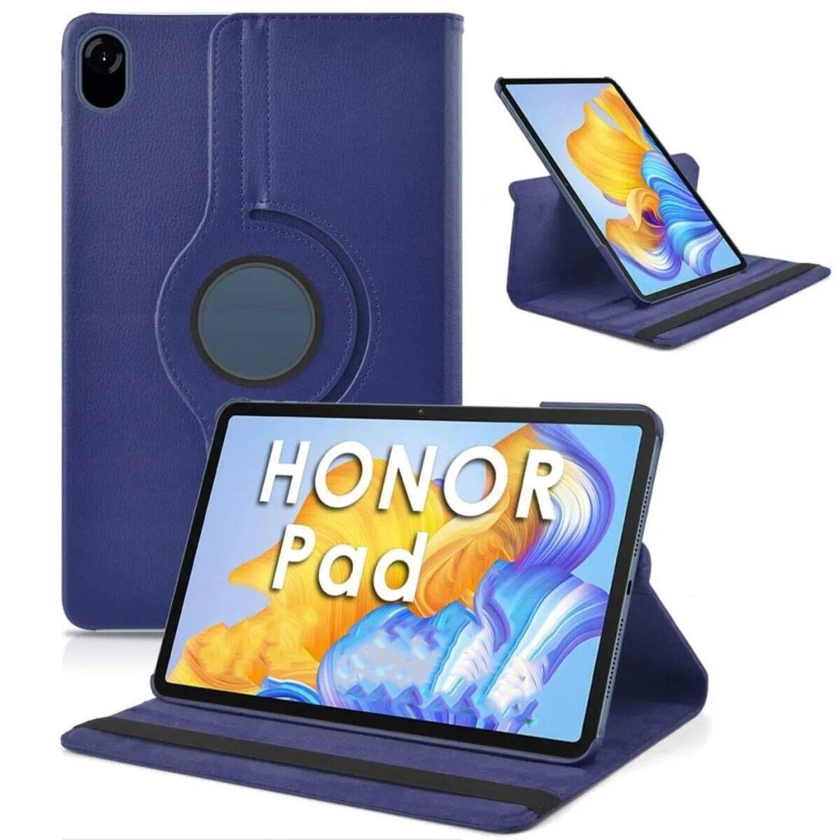 Huawei Honor Pad X8 Pro 11.5' Zore Dönebilen Standlı Kılıf Mavi