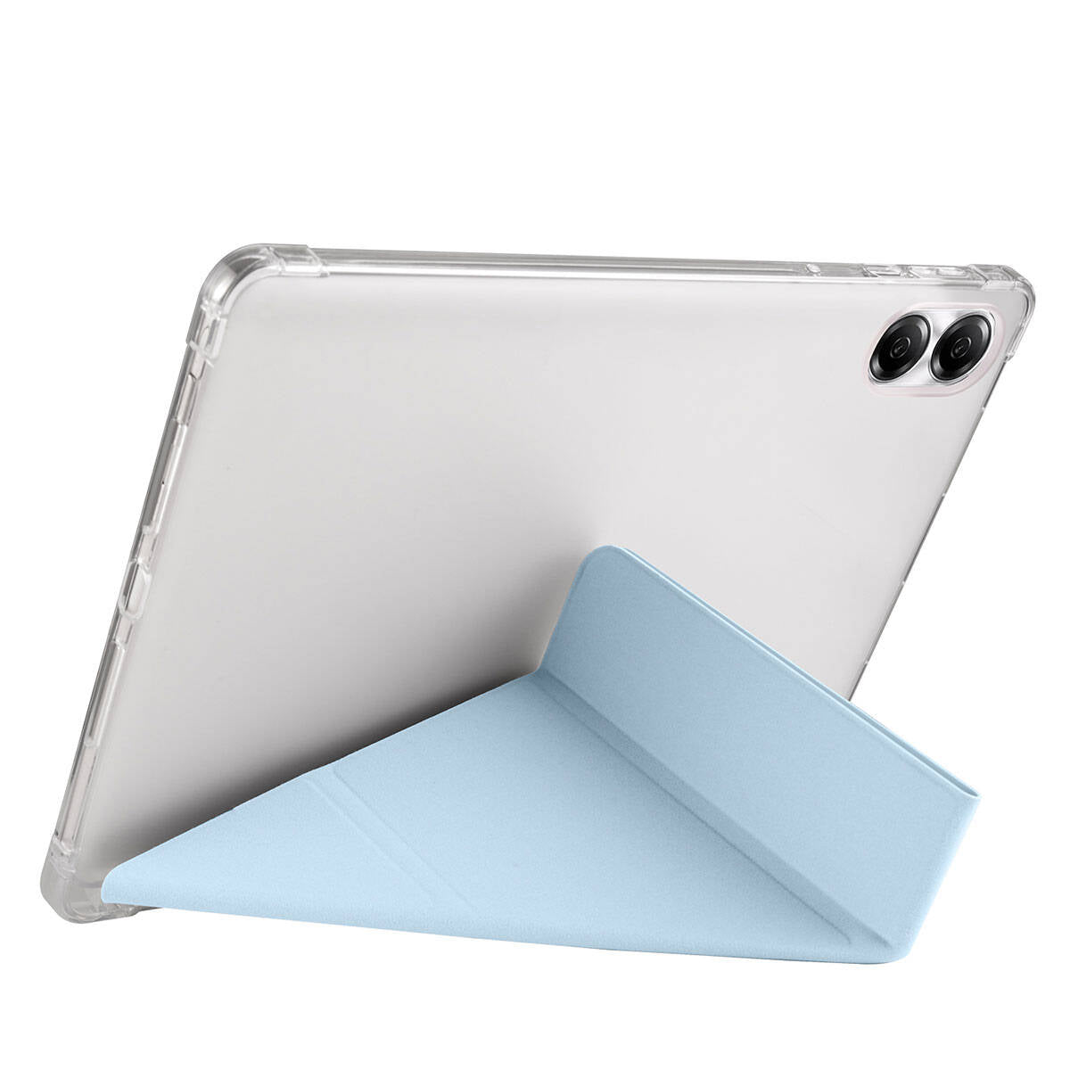 Huawei Honor Pad X9 11.5' Kılıf Zore Tri Folding Kalem Bölmeli Standlı Kılıf Rose Gold