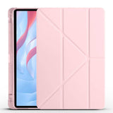 Huawei Honor Pad X9 11.5' Kılıf Zore Tri Folding Kalem Bölmeli Standlı Kılıf Rose Gold