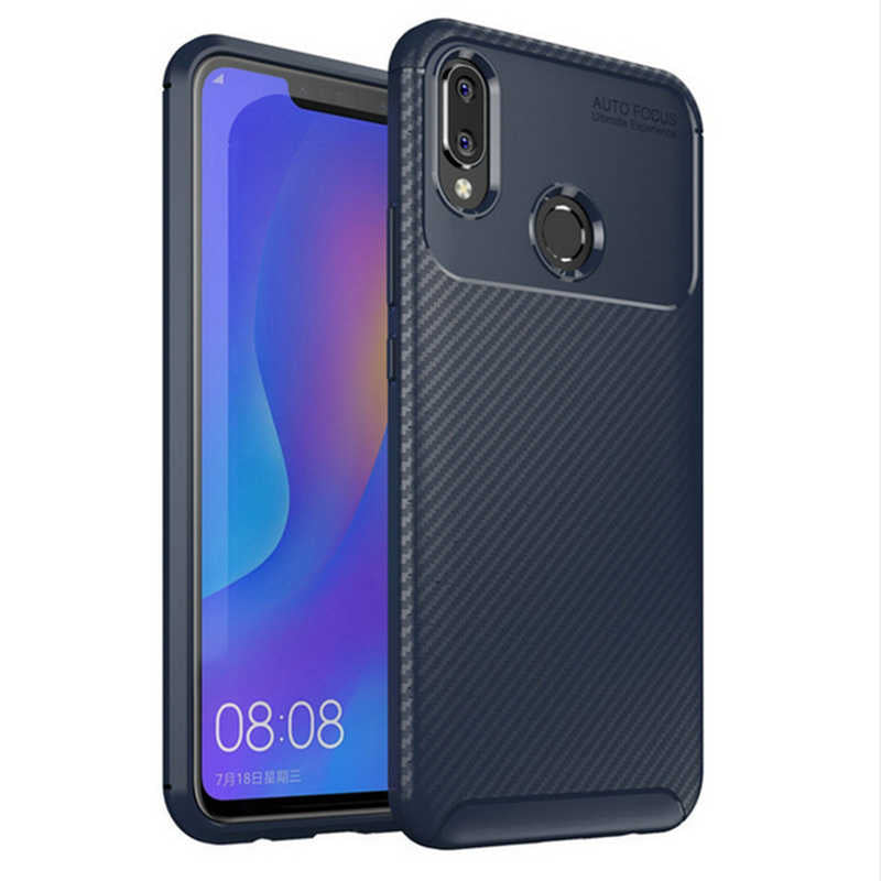 Huawei Honor Play Kılıf Zore Negro Silikon Kapak Siyah