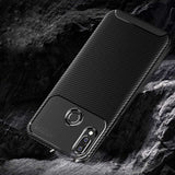 Huawei Honor Play Kılıf Zore Negro Silikon Kapak Lacivert