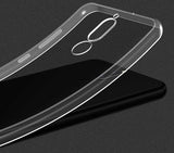 Huawei Mate 10 Lite Kılıf Zore Süper Silikon Kapak Renksiz