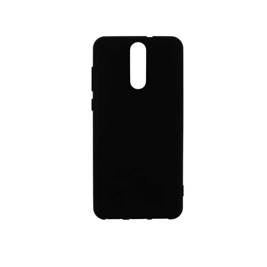 Huawei Mate 10 Lite Kılıf Zore Biye Silikon Siyah