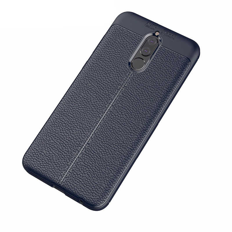 Huawei Mate 10 Lite Kılıf Zore Niss Silikon Kapak Gri