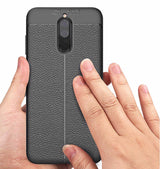 Huawei Mate 10 Lite Kılıf Zore Niss Silikon Kapak Kırmızı
