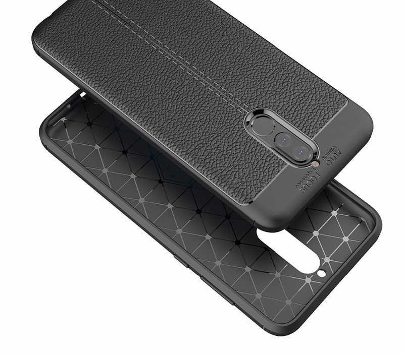 Huawei Mate 10 Lite Kılıf Zore Niss Silikon Kapak Kırmızı