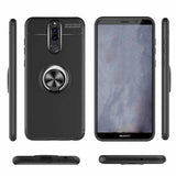 Huawei Mate 10 Lite Kılıf Zore Ravel Silikon Kapak Kırmızı