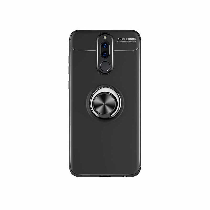 Huawei Mate 10 Lite Kılıf Zore Ravel Silikon Kapak Kırmızı