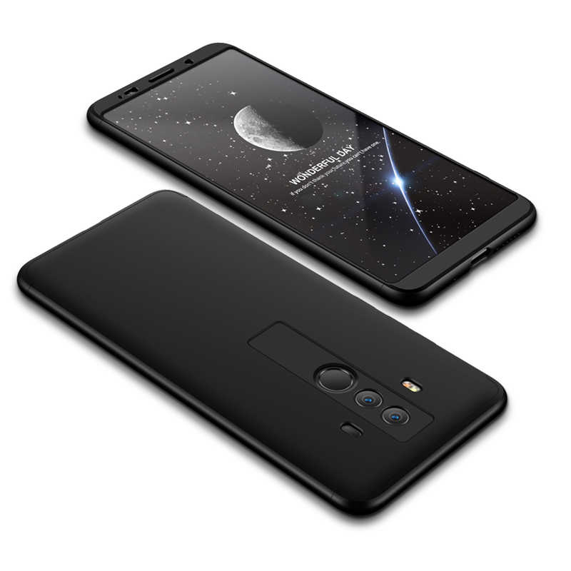 Huawei Mate 10 Pro Kılıf Zore Ays Kapak Gold