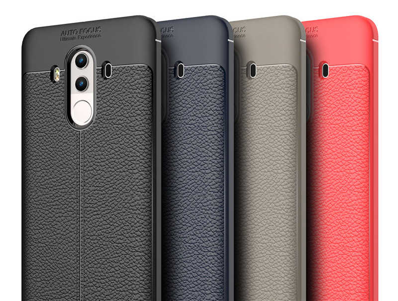 Huawei Mate 10 Pro Kılıf Zore Niss Silikon Kapak Kırmızı
