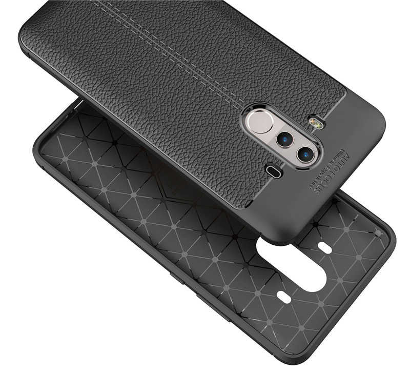 Huawei Mate 10 Pro Kılıf Zore Niss Silikon Kapak Kırmızı