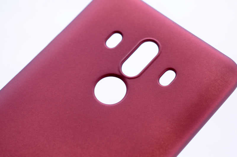 Huawei Mate 10 Pro Kılıf Zore Premier Silikon Kapak Kırmızı