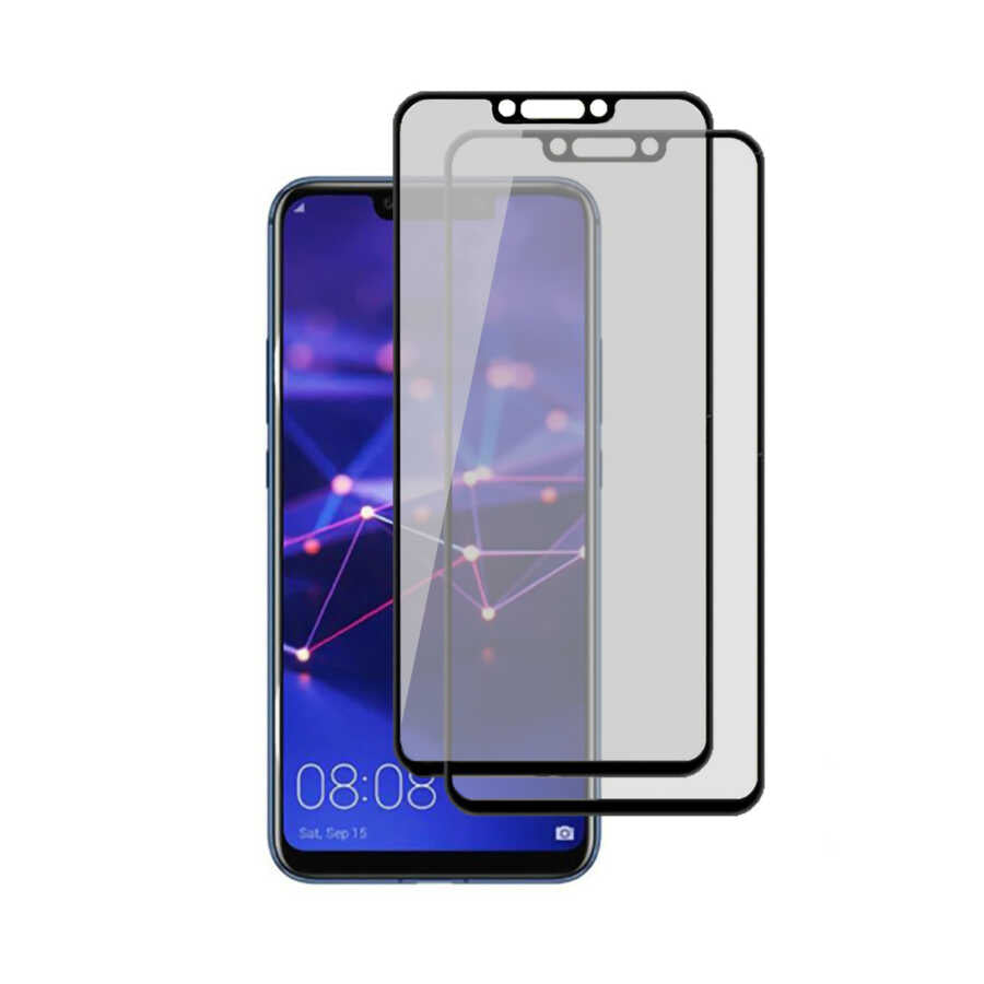 Huawei Mate 20 Lite Davin Mat Seramik Ekran Koruyucu Siyah