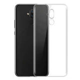 Huawei Mate 20 Lite Kılıf Zore Süper Silikon Kapak Renksiz