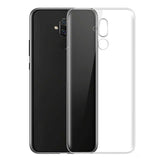 Huawei Mate 20 Lite Kılıf Zore Süper Silikon Kapak Renksiz