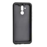 Huawei Mate 20 Lite Kılıf Zore 360 3 Parçalı Rubber Kapak Siyah