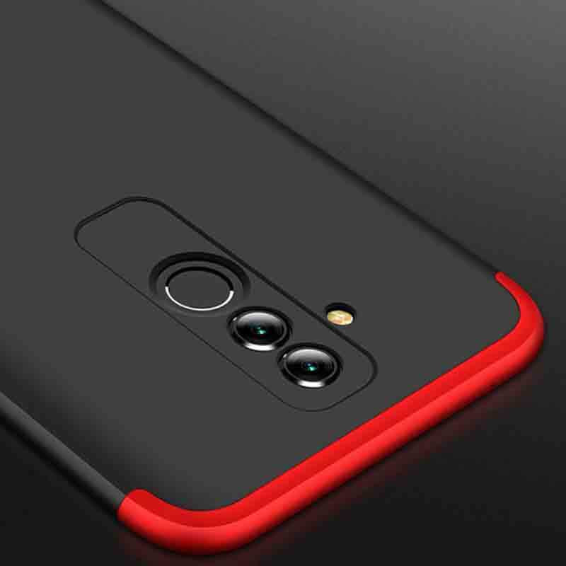 Huawei Mate 20 Lite Kılıf Zore Ays Kapak Siyah-Mavi