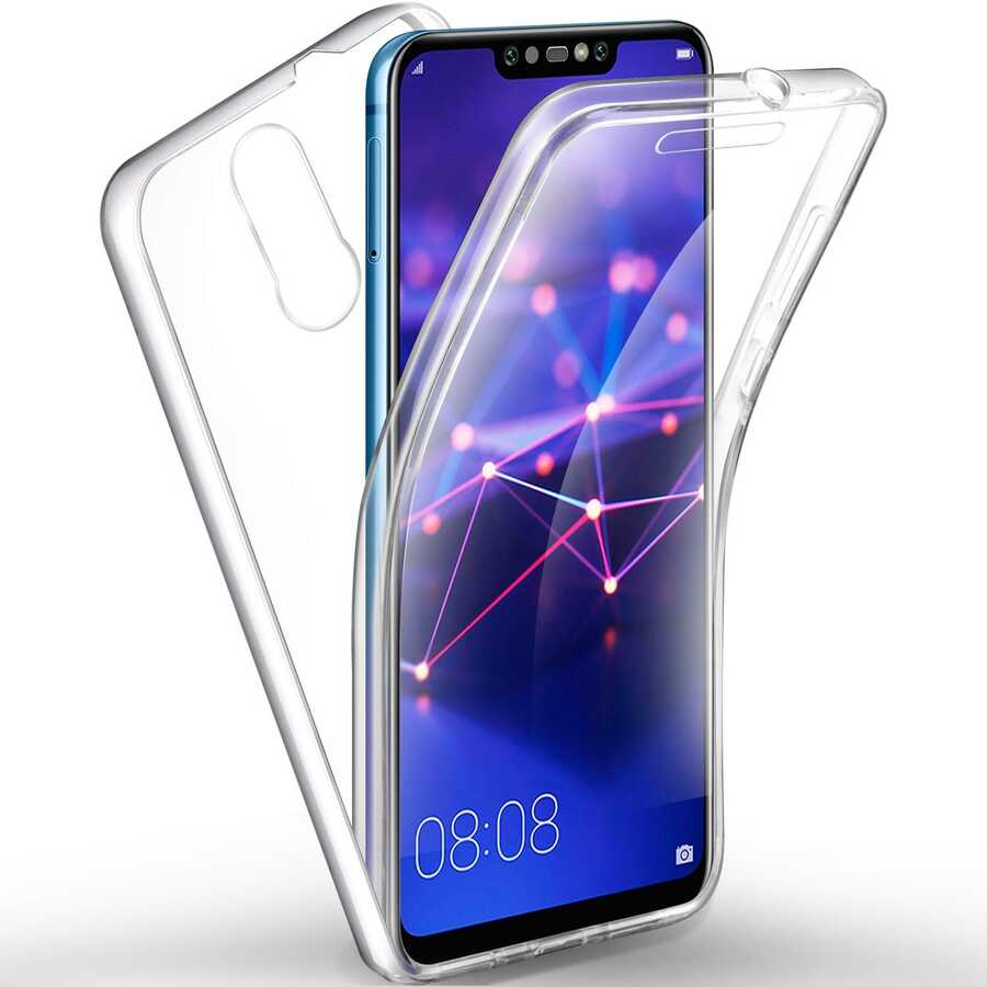 Huawei Mate 20 Lite Kılıf Zore Enjoy Kapak Renksiz