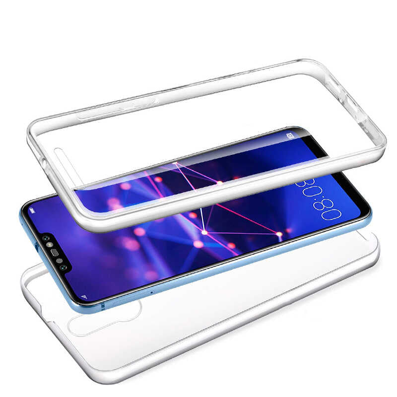 Huawei Mate 20 Lite Kılıf Zore Enjoy Kapak Renksiz