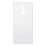 Huawei Mate 20 Lite Kılıf Zore Kamera Korumalı Süper Silikon Kapak Renksiz