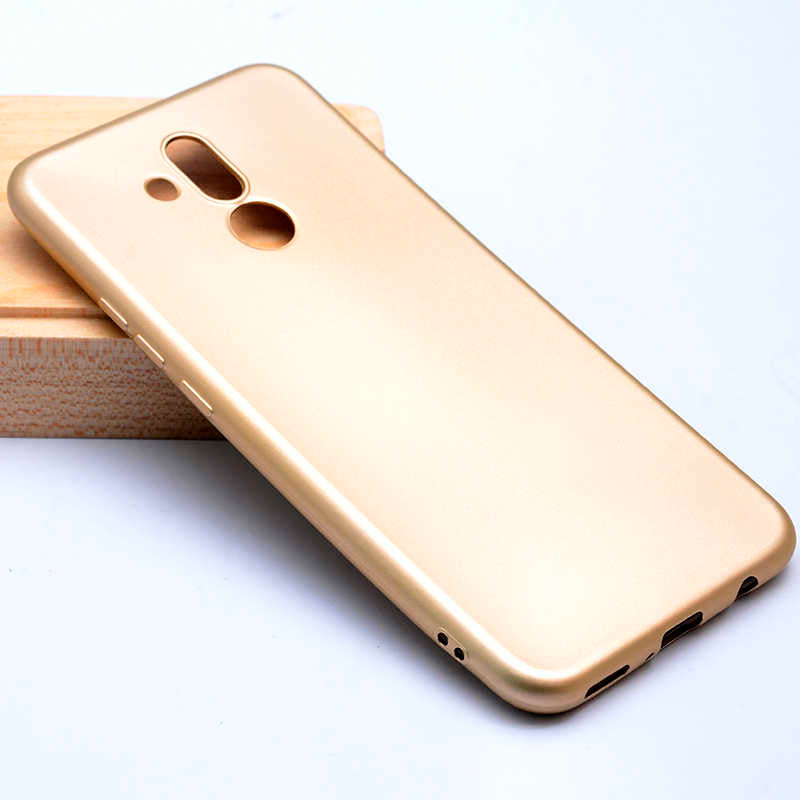 Huawei Mate 20 Lite Kılıf Zore Premier Silikon Kapak Rose Gold