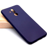 Huawei Mate 20 Lite Kılıf Zore Premier Silikon Kapak Lacivert