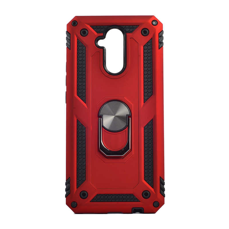 Huawei Mate 20 Lite Kılıf Zore Vega Kapak Kırmızı
