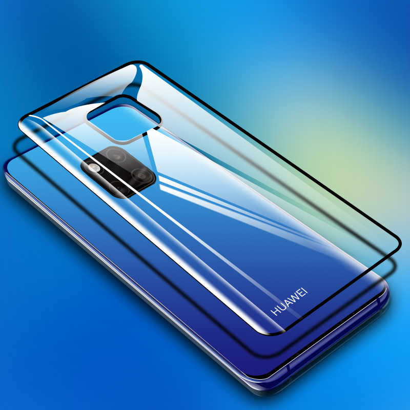 Huawei Mate 20 Pro Zore 5D Arka Cam Koruyucu Siyah