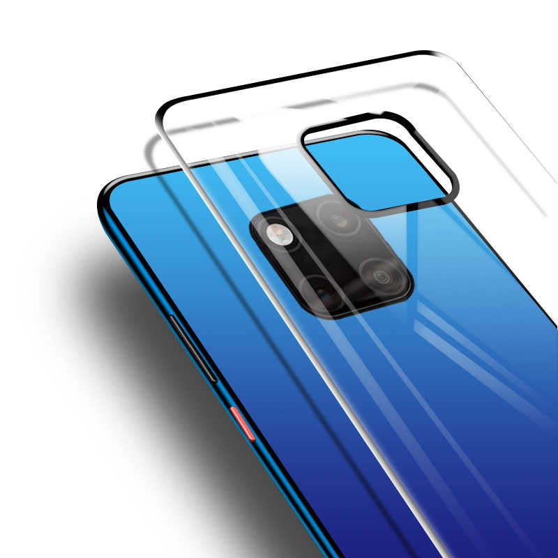 Huawei Mate 20 Pro Zore 5D Arka Cam Koruyucu Siyah