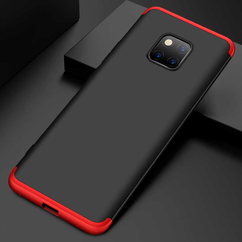 Huawei Mate 20 Pro Kılıf Zore Ays Kapak Kırmızı