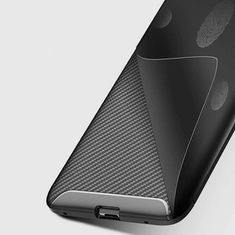 Huawei Mate 20 Pro Kılıf Zore Negro Silikon Kapak Siyah