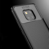 Huawei Mate 20 Pro Kılıf Zore Negro Silikon Kapak Siyah