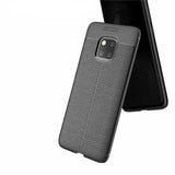 Huawei Mate 20 Pro Kılıf Zore Niss Silikon Kapak Kırmızı