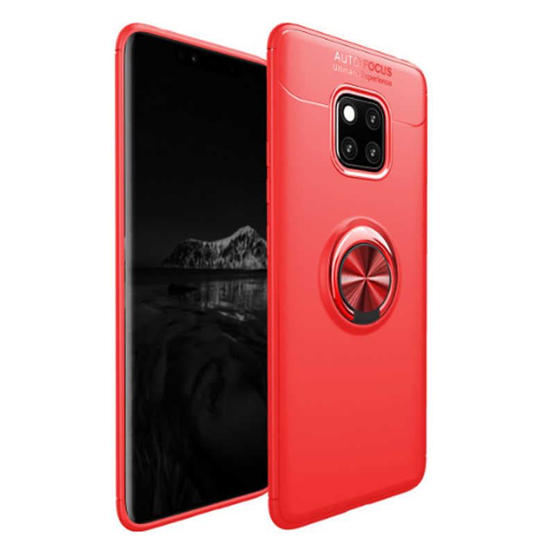 Huawei Mate 20 Pro Kılıf Zore Ravel Silikon Kapak Siyah-Rose Gold