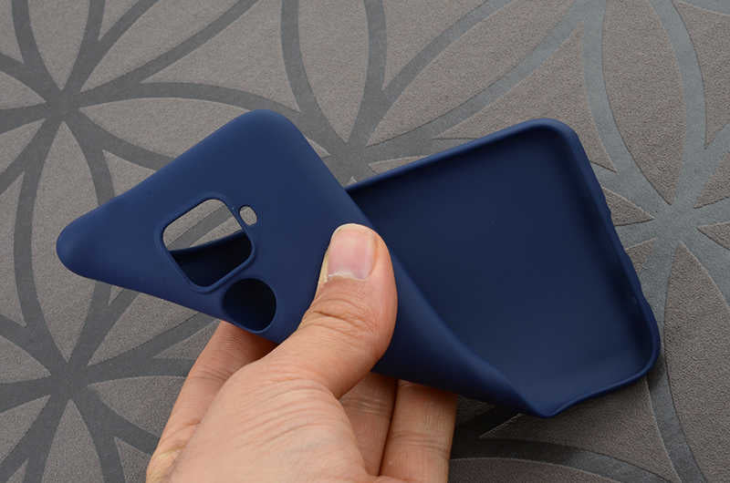 Huawei Mate 30 Lite Kılıf Zore Premier Silikon Kapak Lacivert