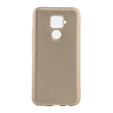 Huawei Mate 30 Lite Kılıf Zore Premier Silikon Kapak Gold