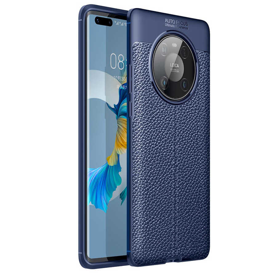 Huawei Mate 40 Pro Kılıf Zore Niss Silikon Kapak Siyah