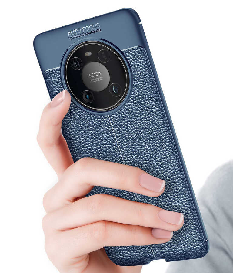 Huawei Mate 40 Pro Kılıf Zore Niss Silikon Kapak Kırmızı