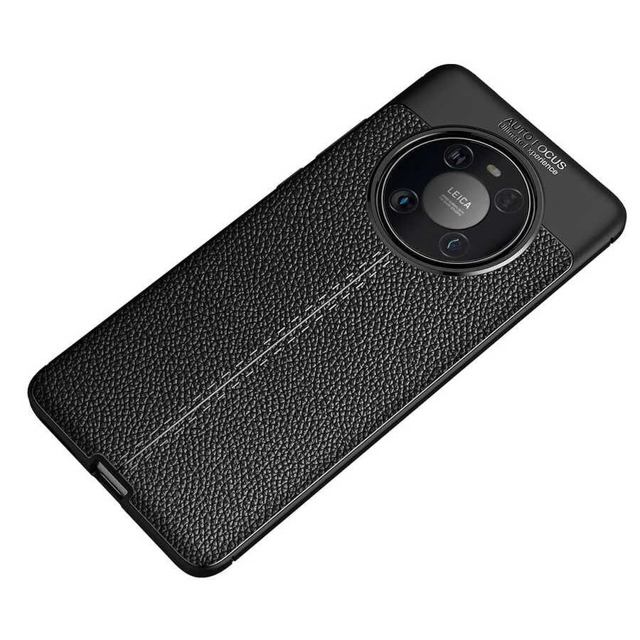 Huawei Mate 40 Pro Kılıf Zore Niss Silikon Kapak Siyah