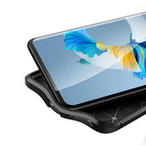 Huawei Mate 40 Pro Kılıf Zore Niss Silikon Kapak Lacivert