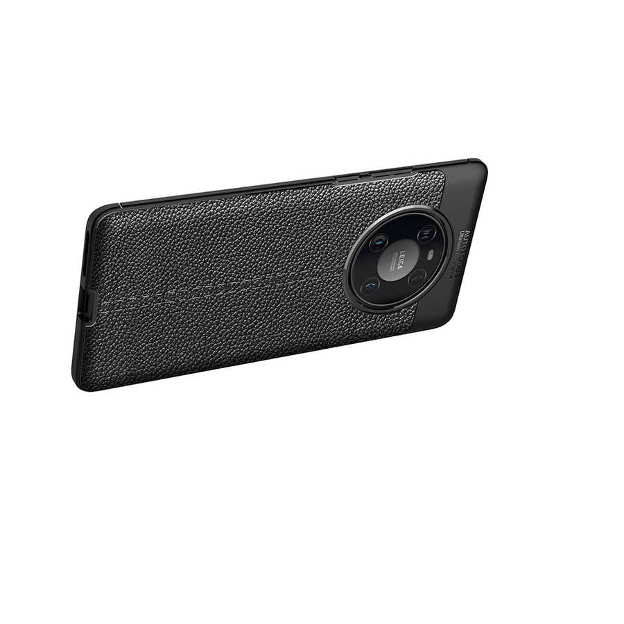 Huawei Mate 40 Pro Kılıf Zore Niss Silikon Kapak Siyah