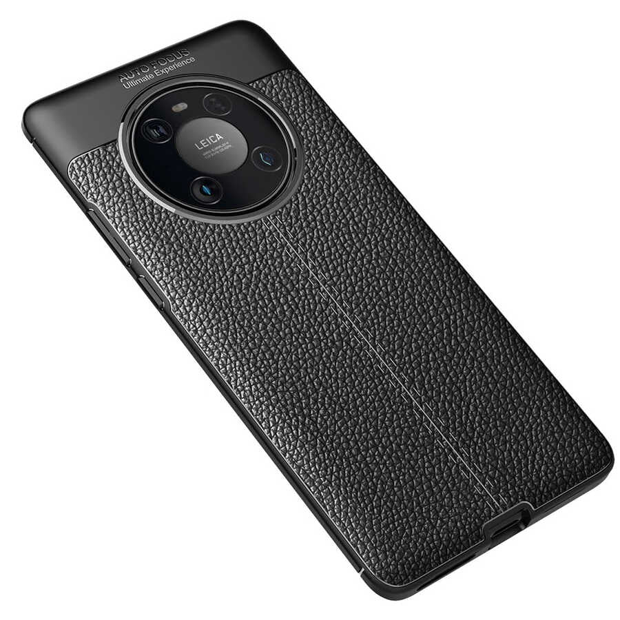 Huawei Mate 40 Pro Kılıf Zore Niss Silikon Kapak Lacivert