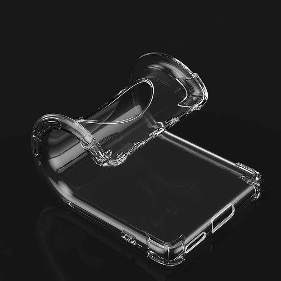 Huawei Mate 40 Pro Kılıf Zore Nitro Anti Shock Silikon Renksiz